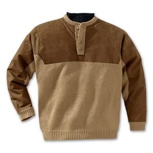 NEW Men's FILSON Waterfowl 100% Wool Sweater XL